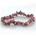 Cute Stretchy Rhodonite Chip Bracelet