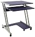 Computer Desk with Pullout Keyboard Tray in Blue - LM-CT-2330H-A02-BLUE-GG