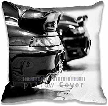 993 Porsche Turbo and 996 Porsche Turbo Pillow Cases Printed Cute Cars Pillow Shams Comforter Bedroom &amp; Living Room Decorative Bed Pillow Covers Two Sides
