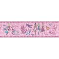 Kidding Around Pampered Girls Clothes Wallpaper Border (6"x12')