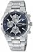Sporting Goods : Seiko Men's Alarm Chronograph Silver-Tone Watch #SNA695