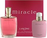 Miracle by Lancome for Women 2 Piece Set Includes: 3.4 oz Eau de Parfum Spray + 3.4 oz Perfumed Body Lotion