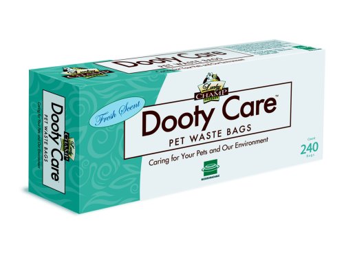 Lucky Champ DootyCare 240-Pack Pet Waste Bags, Green
