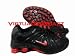 Nike OZ Shox Running Shoe Black/Red Men's Size 10