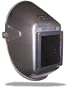 US Forge 88101 Easy Strike Welding Helmet with 4-1/2-Inch by 5-1/4-Inch Full Vision Stationary Retainer, Black