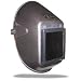 US Forge 88101 Easy Strike Welding Helmet with 4-1/2-Inch by 5-1/4-Inch Full Vision Stationary Retainer, Black