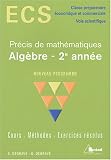 Revue Bréal  / Algèbre 2e année ECS