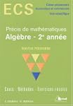 Alg�bre 2e ann�e ECS
