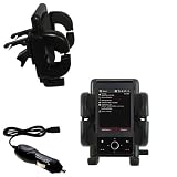 HTC Raphael Auto Vent Holder with Car Charger - Uses Gomadic TipExchange