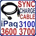 HQRP Replacecment USB Sync & Charger Cable for iPaq 3130 / 3155 / 3150 , 3630 / 3635 ...