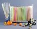 (Price/6 Packs)Soton Colorful and Flexible Straws, Individual Package, 8-1/5 inch, 50pcs/pack
