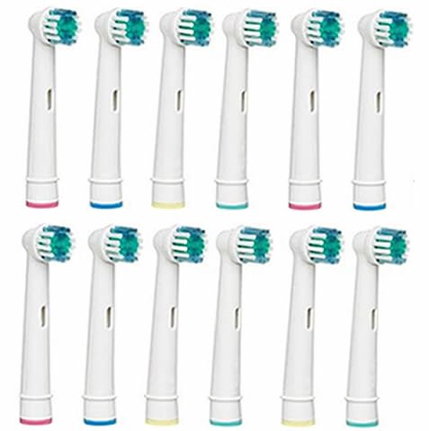 **VALUE** 12 REPLACEMENT TOOTHBRUSH HEADS GENERIC COMPATIBLE WITH ORAL B