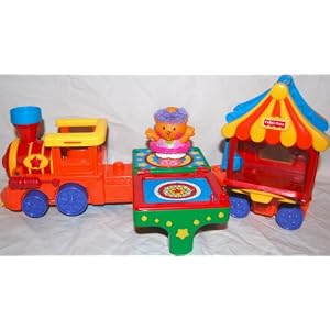 Fisher Price Little People Musical Motorized Circus Train Toy