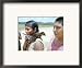 Gorotire Indian Girl with Pet Coati, Xingu, Brazil, South America Framed Art Poster Print by Robin Hanbury-tenison, 21x17