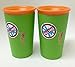 Wow Cup for Kids - NEW Innovative 360 Spill Free Drinking Cup - BPA Free - 9 Ounce (Green)