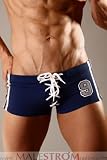 Pistol Pete Rugby Lace-up Squarecut - Navy