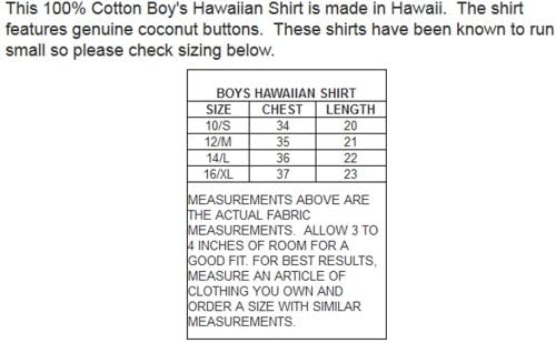 Flamingo Hibiscus Boys Hawaiian Shirts - Aloha Shirt - Hawaiian Clothing