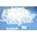 100 Plastic Key Chain Tab Tag Craft ID Card Findings