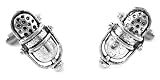 Talk Radio DJ Mic Microphone Cufflinks