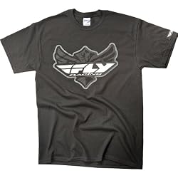 Fly Racing Logo '11 Youth Boys Short-Sleeve Sportswear Shirt - Black
