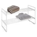 Whitmor Stackable Closet Shelves - White