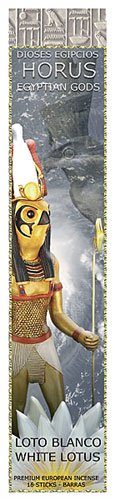 Horus White Lotus Egyptian Incense by Flaires - F-003 3PK