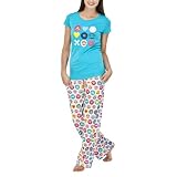 Paul Frank for Target® Juniors Circle of Friends Tee/Pant Pajama Set - Teal/White