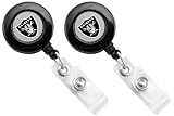 Oakland Raiders - NFL Badge Reels (2 Pack)