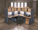 Series A 30 Piece Office Group (Light Oak)