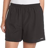 ASICS Women's Core Pocketed Running Shorts,Black,Large