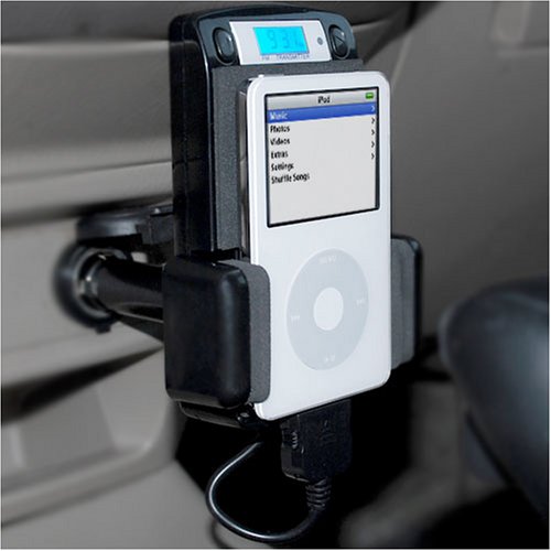 Apple Ipod 8-in-1 Black Fm Transmitter Car Kit with Remote and Car Adapter for Ipod 3rd, 4th, 5th Generation, Mini, Photo, U2, Nano 2nd Gen, Video, Classic, Touch