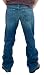 LUCKY Brand Jeans Denim Bootleg Lowrise 33 extra long Medium Wash Mens