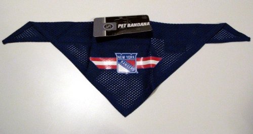 New York Rangers Pet Dog Hockey Jersey Bandana S/M