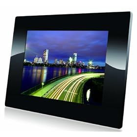 Texet DPF-804B 8 inch 800x600 Pixel Resolution Digital Photo Frame - Black