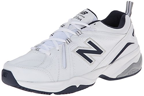 New balance men s mx608v4 training shoe,white/navy,11 2…