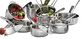 METRO 14 Piece Stainless Steel Cookware Set