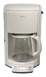 Krups FME211 12-Cup Programmable Coffee Machine with Glass Carafe, White