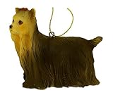 4 Yorkshire Terrier Yorkie Dog Christmas Ornament