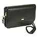 Buxton Double-Flap Mini-Bag with Total Wallet Organization
