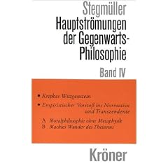 Hauptstr�mungen der Gegenwartsphilosophie. Eine kritische Einf�hrung: Hauptstr�mungen der Gegenwartsphilosophie, Bd.4