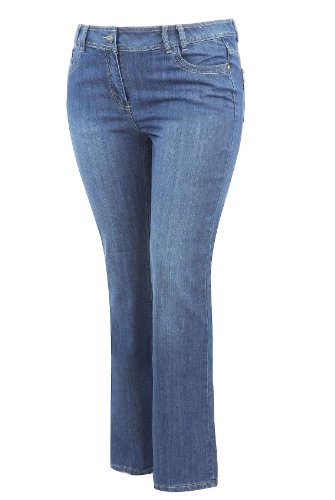Mid Blue Straight Leg Jean 29