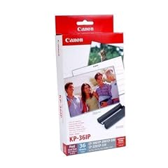 Canon 7737A001 KP-36IP photo paper inkjet 100x148mm 36 Blatt 50er-Pack with ink cassette for CP-100
