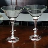 LAS VEGAS STEMWARE - PAIR OF LAS VEGAS STEMWARE