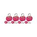 Lewis N. Clark TSA Padlocks/4 pack