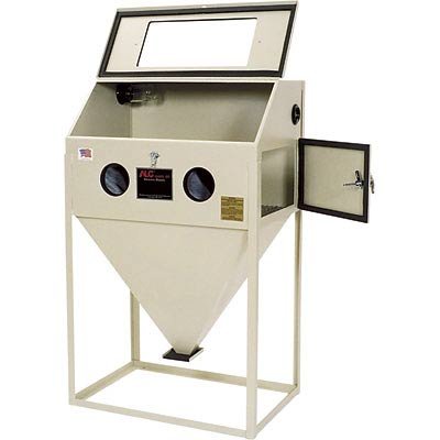 ALC Top and Side Door Opening Abrasive Blasting Cabinet  36in., Model# 41402