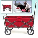 RED FOLDING WAGON