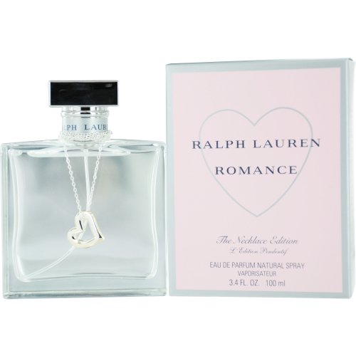 Romance by Ralph Lauren Eau De Parfum Spray for Women, The Necklace Edition, 3.40-Ounce