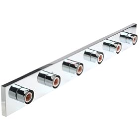 Angelo Brothers 66414 Six Light Bath Bar by Angelo Brothers