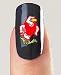 Eagle Mini Temporary Tattoos Red