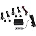 CRIME STOPPER CA-5004BLACK Backstopper Collision Avoidance System with 4 Flush-mount ...